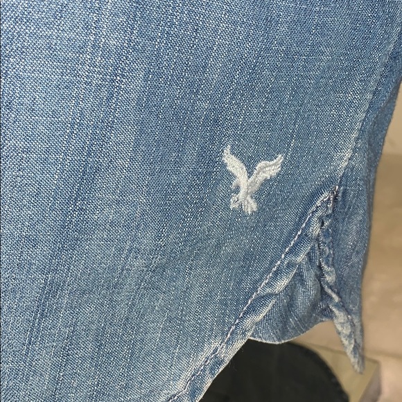 American Eagle Vintage Boyfriend button down shirt - Picture 2 of 4